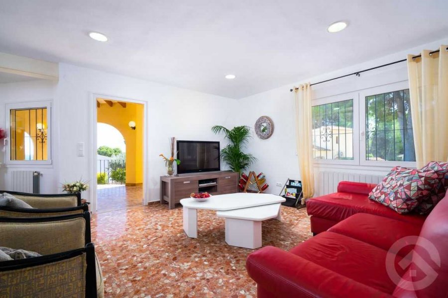 Villa de vacance avec grand salon lumineux moraira