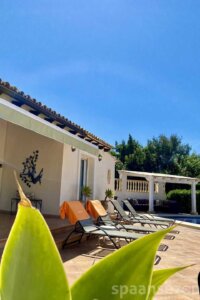 location villa avec transats à Moraira
